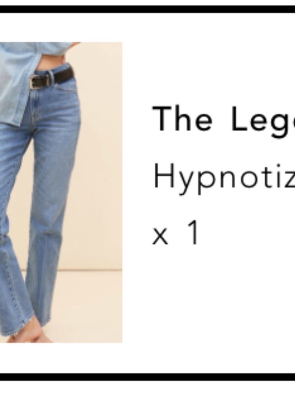 AYR Hypnotize Straight-Leg Jeans in Light Blue